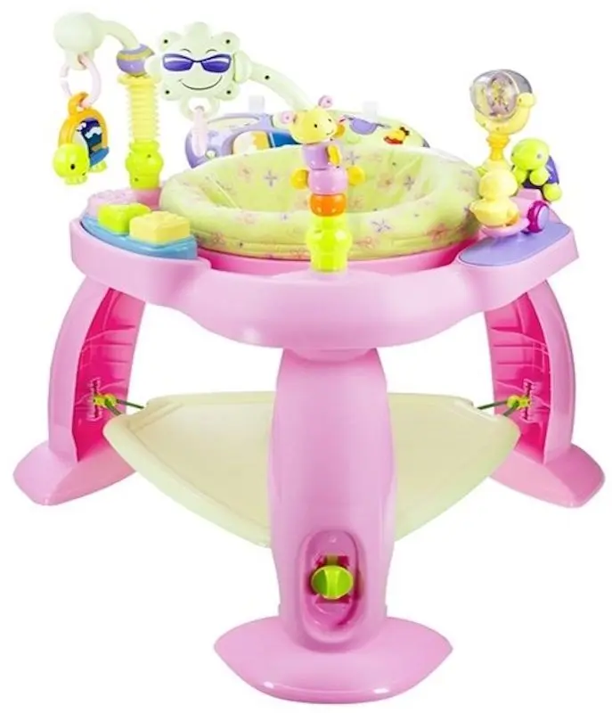 Интерактивный батут LeanToys 95 (Pink)