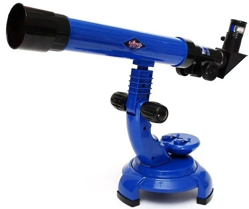 Интерактивный набор микроскоп + телескоп LeanToys 1136 (Blue/Black)