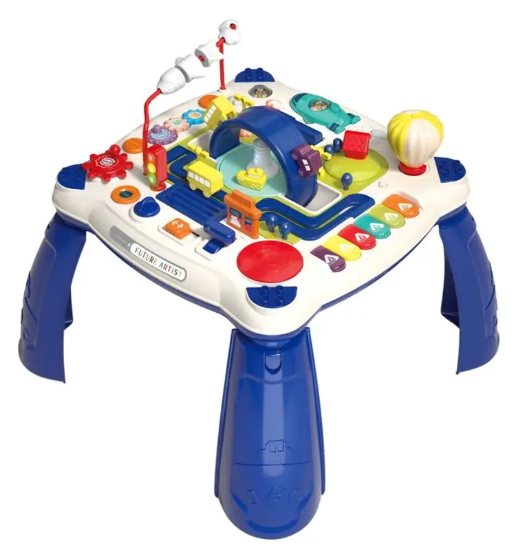 Интерактивный столик LeanToys Music Game Table 11664 (Blue)