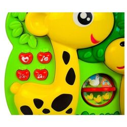 Музыкальная игрушка с проектором LeanToys Giraffe (Green/Yellow) Thumb