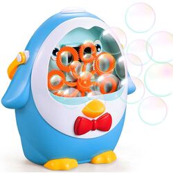 Мыльные пузыри LeanToys Cool Penguin Bubble (Blue/Yellow/White) Thumb