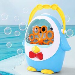 Мыльные пузыри LeanToys Cool Penguin Bubble (Blue/Yellow/White) Thumb