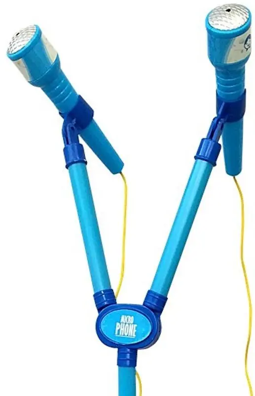 Набор микрофонов LeanToys 6607 (Blue)