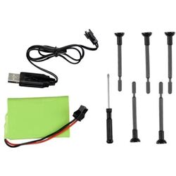 Robot cu telecomanda LeanToys Dinosaur 4551 (White/Black) Thumb