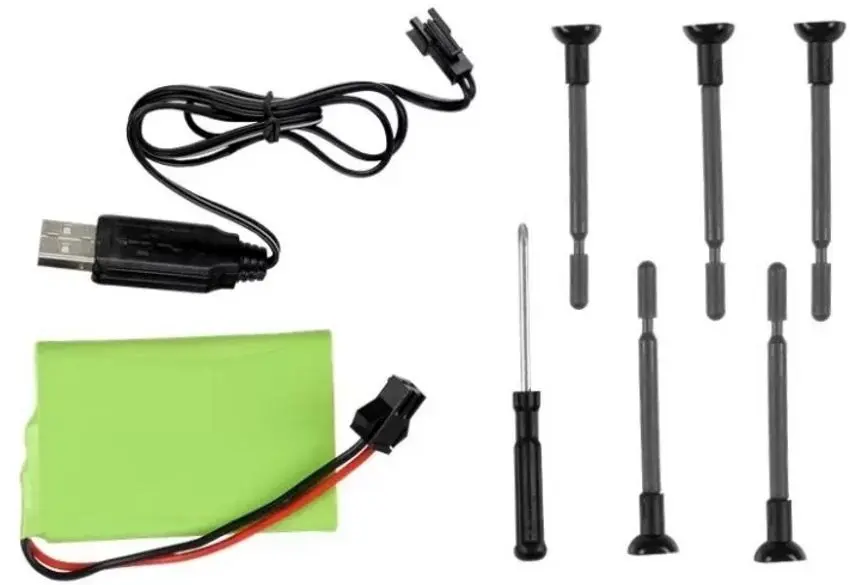 Robot cu telecomanda LeanToys Dinosaur 4551 (White/Black)