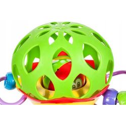 Прорезыватель-погремушка MalPlay ZA1283 (Green/Yellow) Thumb