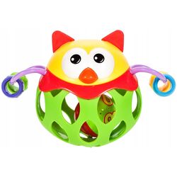 Прорезыватель-погремушка MalPlay ZA1283 (Green/Yellow)