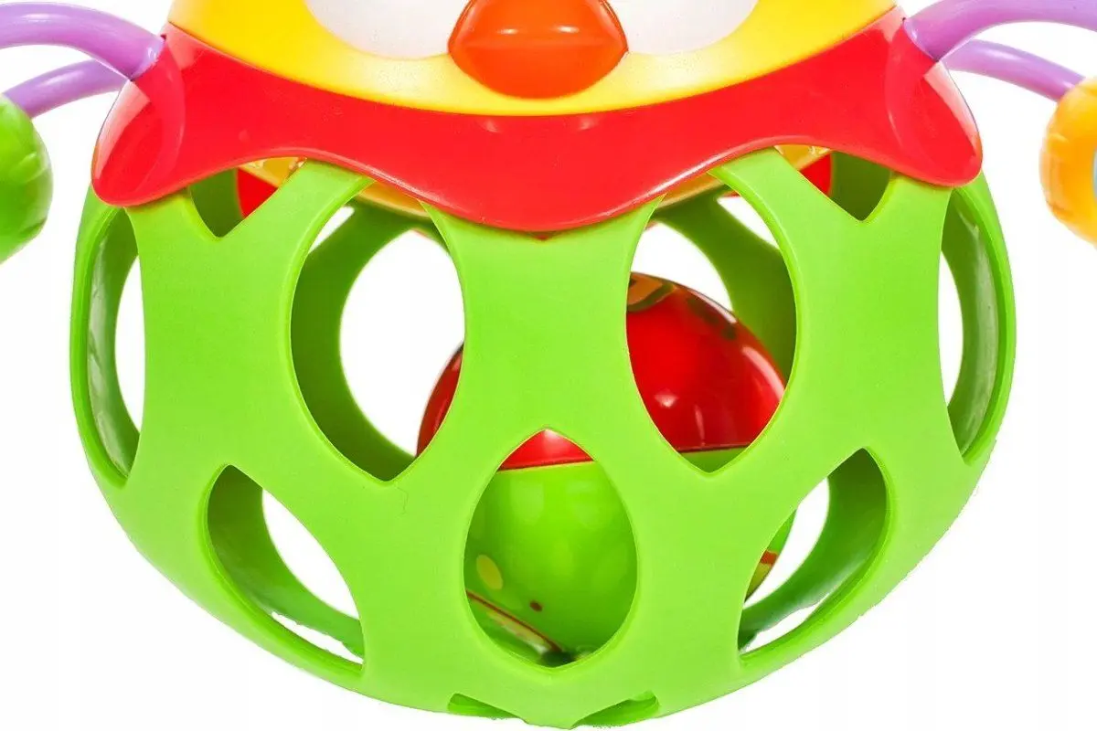 Прорезыватель-погремушка MalPlay ZA1283 (Green/Yellow) - 4