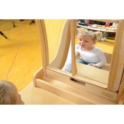 Интерактивная настенная игрушка Masterkidz Bent Mirrors ME06493 (Wooden) Thumb