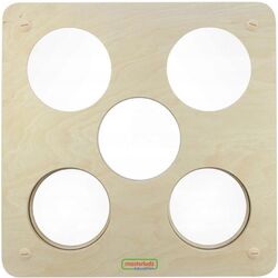 Интерактивная настенная игрушка Masterkidz Fun Mirror ME03683 (Wooden) Thumb