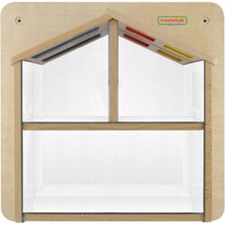 Интерактивная настенная игрушка Masterkidz Mirrored Play House ME06523 (Wooden)