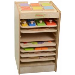 Шкаф с набором головоломок Masterkidz Storage Tower (Wood) Thumb