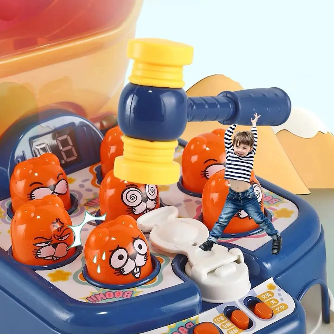 Интерактивная игрушка Myway Hippos Beats Hamsetr 300038 (Blue/Brown) - 3