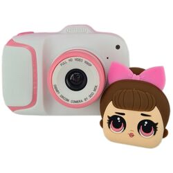 Aparat foto pentru copii Children's fun Mini Camera X11 Girl (Pink/White)