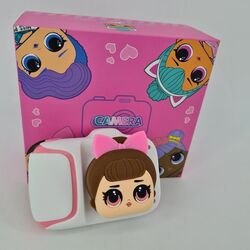 Детский фотоаппарат Children's fun Mini Camera X11 Girl (Pink/White) Thumb