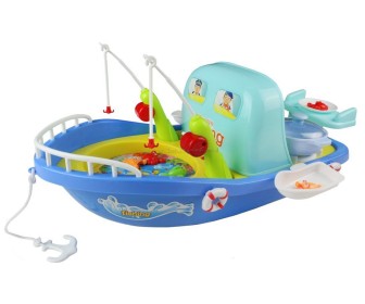 Jucarie interactiva Play Smart Fishing And Kitchen (Blue)