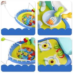 Jucarie interactiva Play Smart Fishing And Kitchen (Blue) Thumb