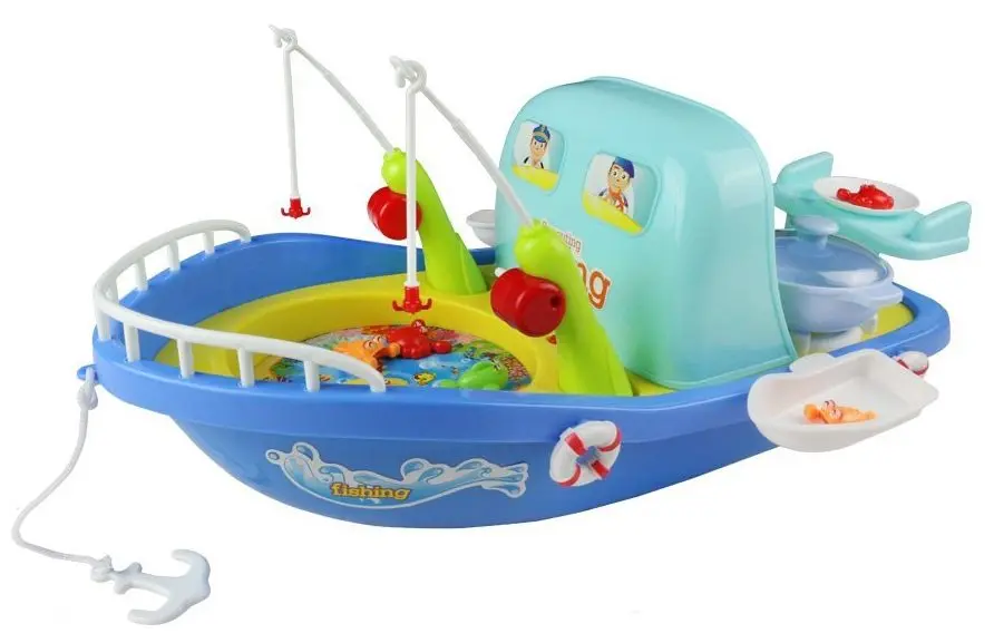 Jucarie interactiva Play Smart Fishing And Kitchen (Blue)