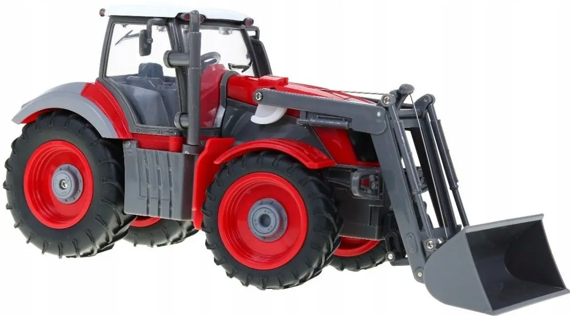 Tractor cu telecomanda Ramiz Farm Tractor Agrimotor Series (Green/Red)