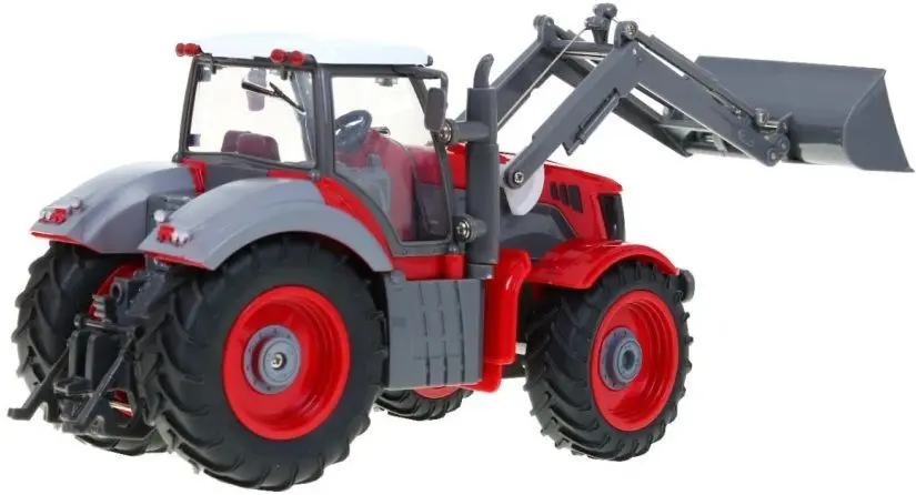 Tractor cu telecomanda Ramiz Farm Tractor Agrimotor Series (Red/Grey)