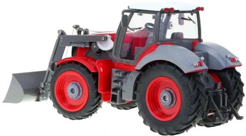 Tractor cu telecomanda Ramiz Farm Tractor Agrimotor Series (Red/Grey)