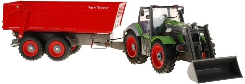 Трактор на радиоуправлении Ramiz Farm Tractor Agrimotor Series ZRC.QY8301BG (Green/Red)