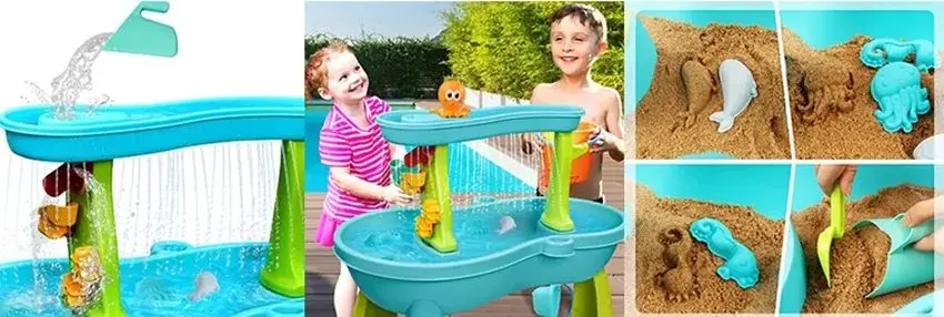 Cтолик-песочница Rovo HG-1219 (Blue/Green) - 5