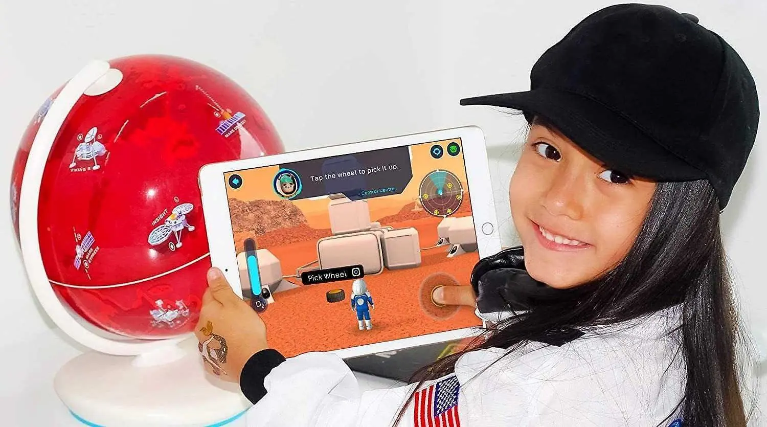 Интерактивный глобус Shifu Orboot Mars (Red/White) - 6