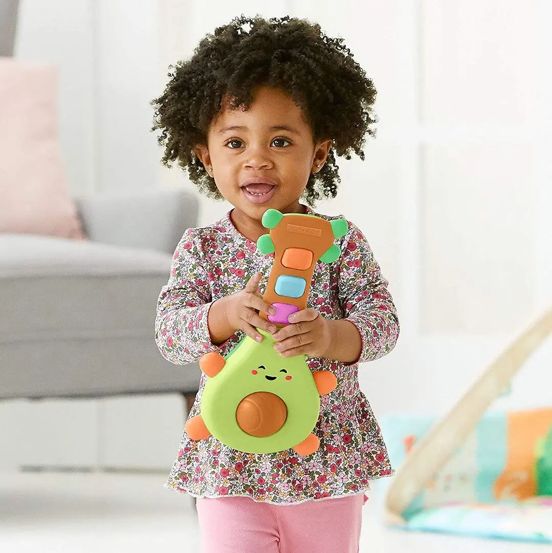 Jucarie interactiva Skip Hop Farmstand Rock-A-Mole Guitar