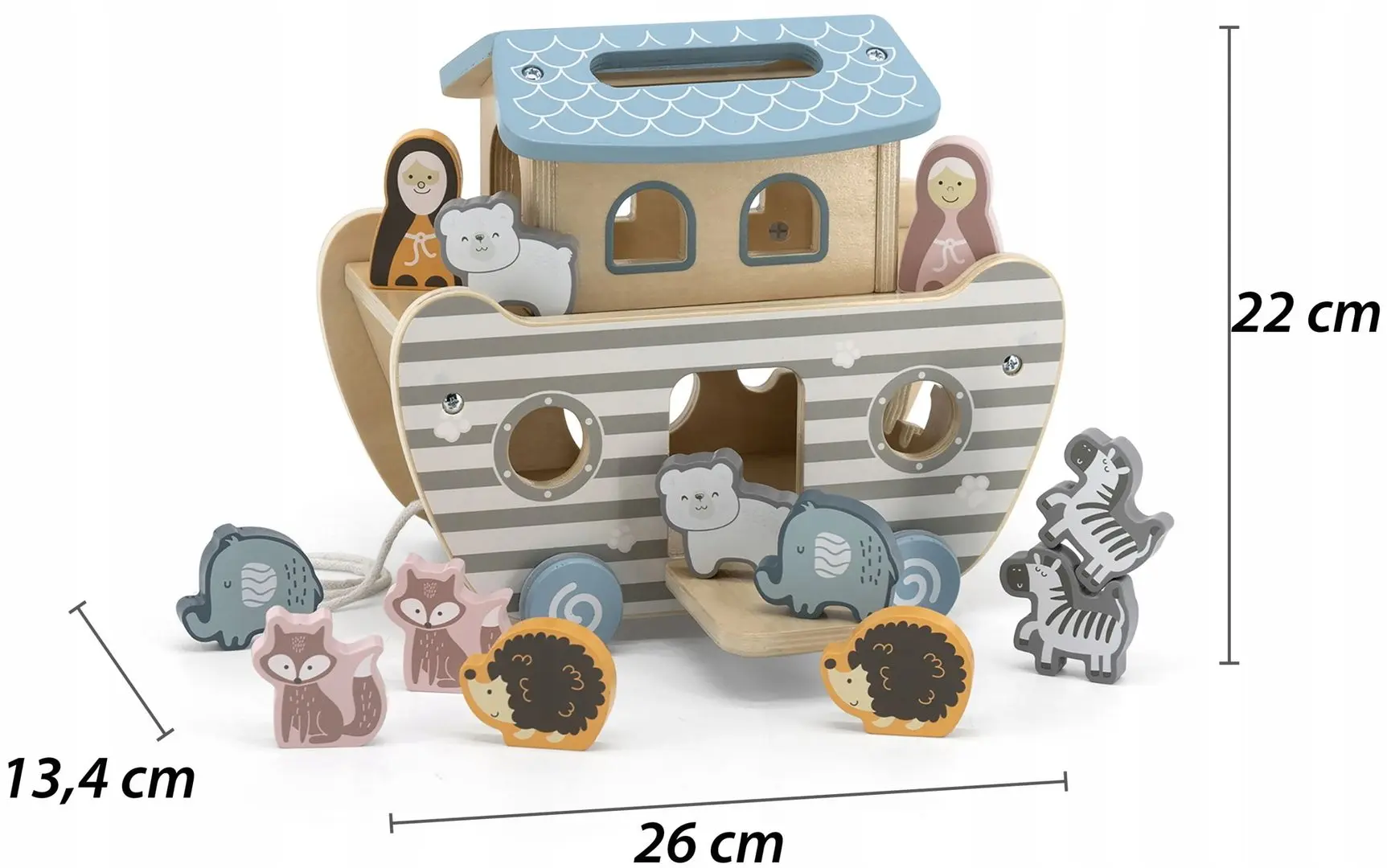 Сортер Viga Noahs Ark Shape 44051