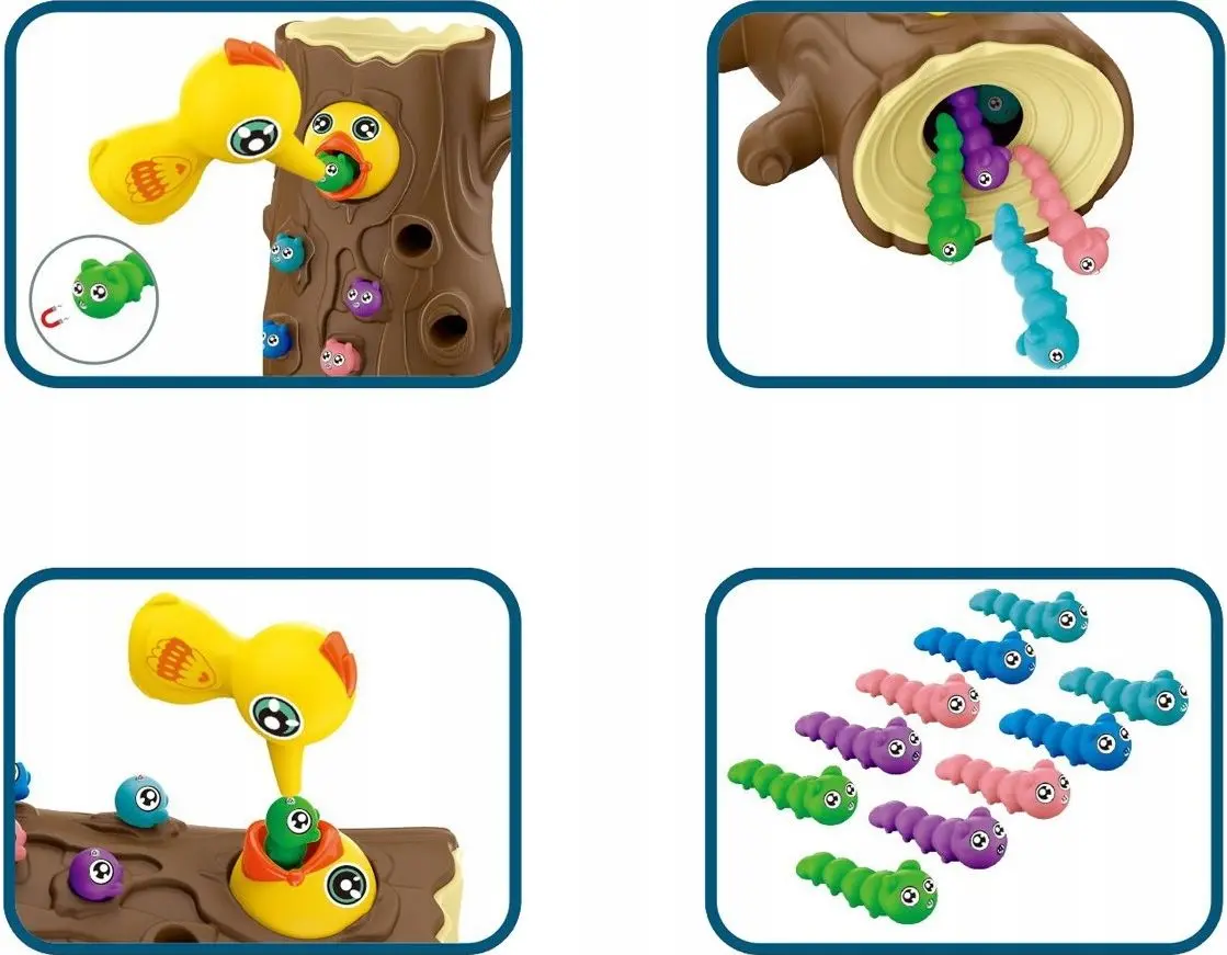 Jucarie interactiva Woopie Woodpeck Catches (Multicolor) - 4