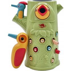 Интерактивная игрушка Woopie Woodpecker Catching + 2 Babies (Multicolor)