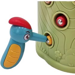 Jucarie interactiva Woopie Woodpecker Catching + 2 Babies (Multicolor) Thumb