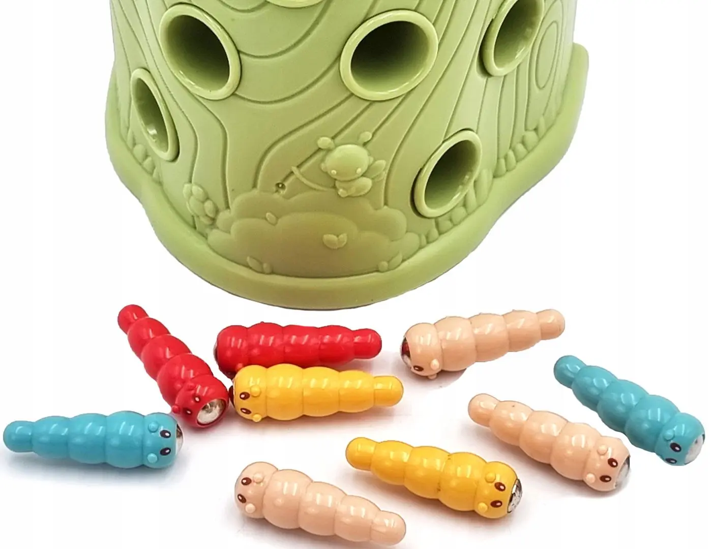 Jucarie interactiva Woopie Woodpecker Catching + 2 Babies (Multicolor) - 5