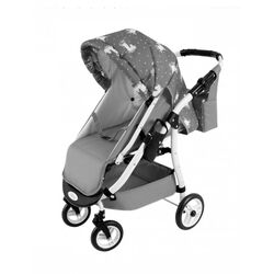 Коляска для куклы Adbor Lily Sport (Grey/Pink) Thumb