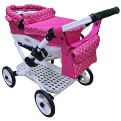Коляска для кукол Adbor Lily 09 (Pink) Thumb