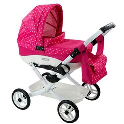 Коляска для кукол Adbor Lily 09 (Pink)