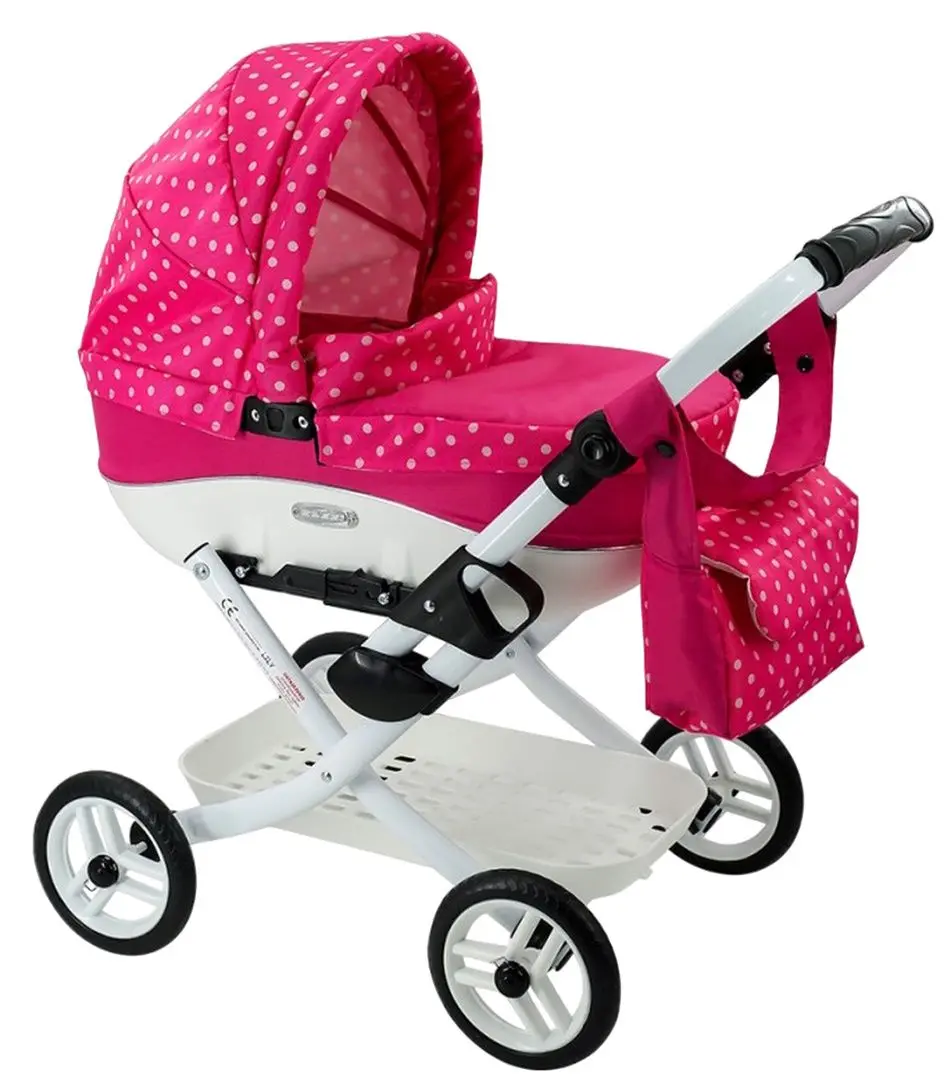 Коляска для кукол Adbor Lily 09 (Pink)