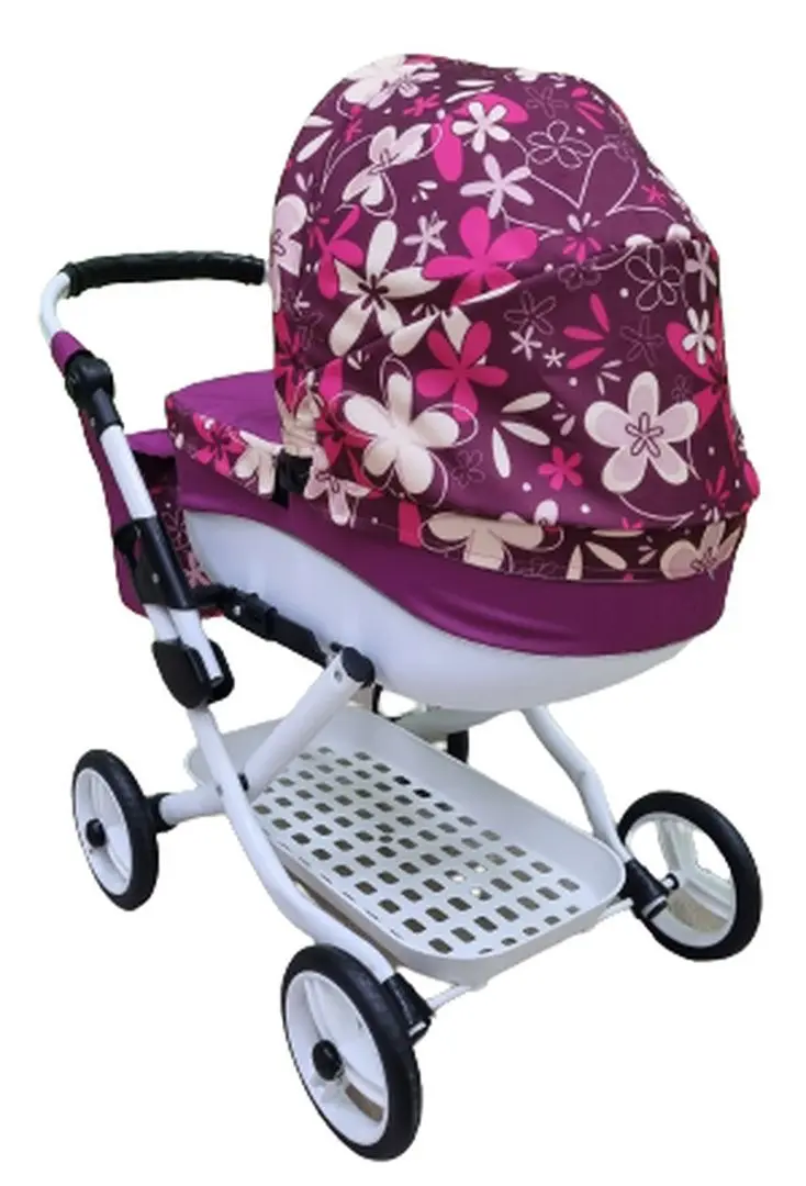 Коляска для кукол Adbor Lily 16 (Purple/White)