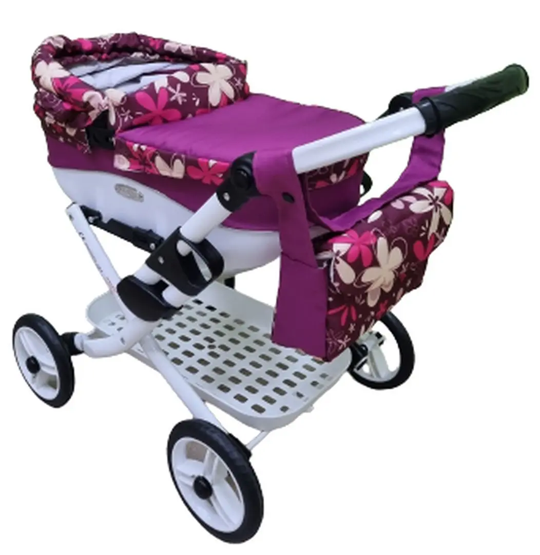 Коляска для кукол Adbor Lily 16 (Purple/White)