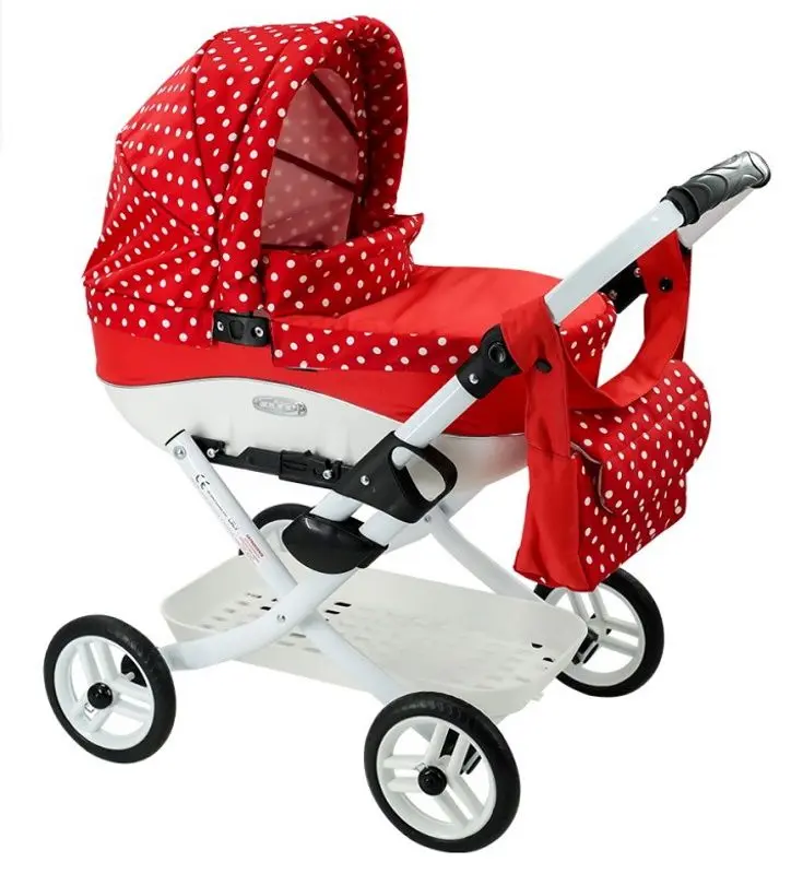 Коляска для кукол Adbor Lily Classic Lc-12 (Red)