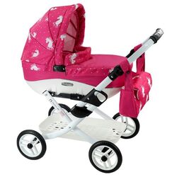Коляска для кукол Adbor Lily Classic Lc-23 (Pink)