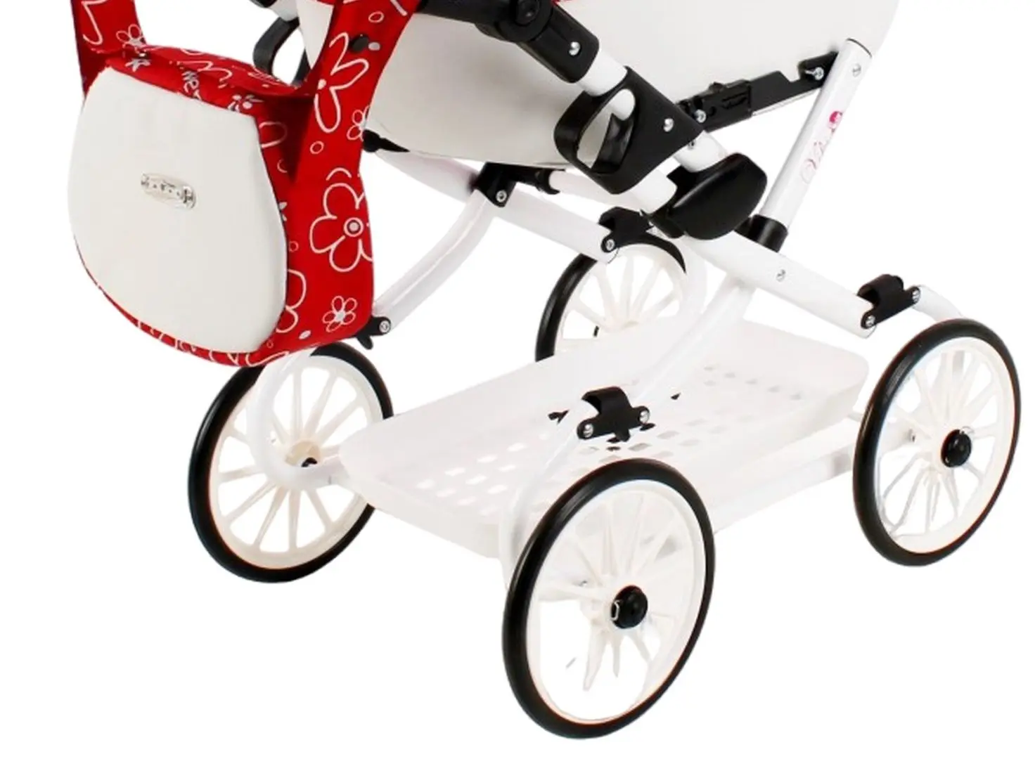 Коляска для кукол Adbor Viki 03 (Red/White)