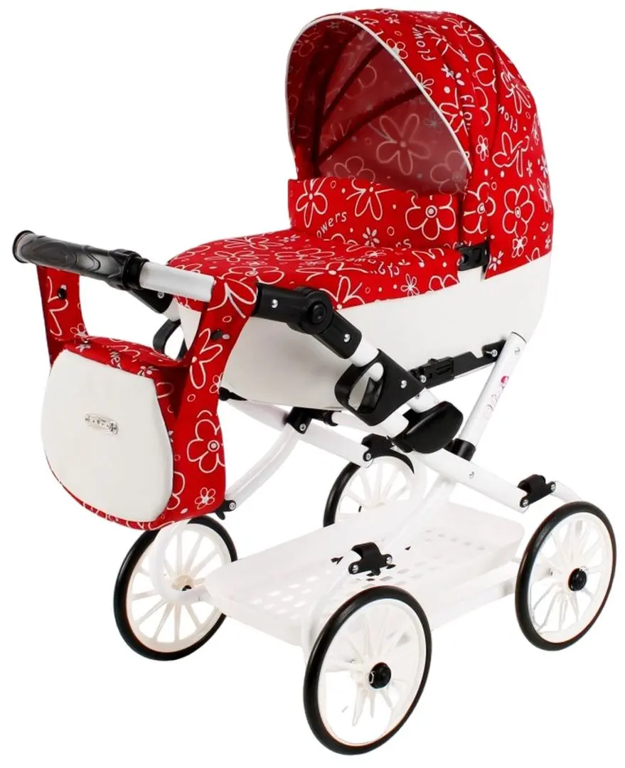 Коляска для кукол Adbor Viki 03 (Red/White)