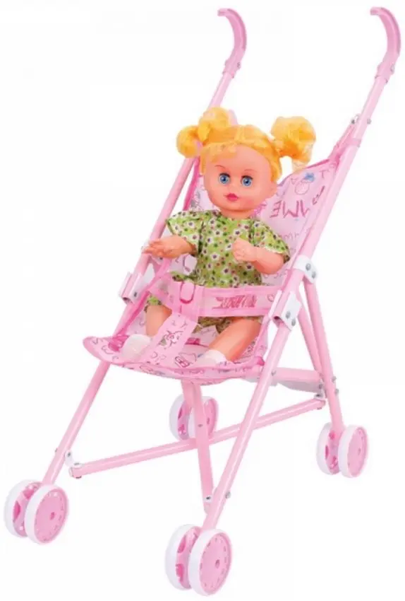 Carucior pentru papusa AliBibi DCY244593 (Pink)