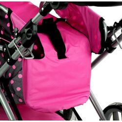 Carucior pentru papusa Alice 3820 (Black/Pink) Thumb