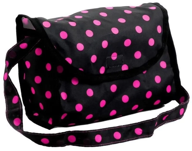 Carucior pentru papusa Alice 3820 (Black/Pink) - 5