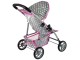 Carucior pentru papusa Alice Pink Stars 14958 (Grey/Pink)