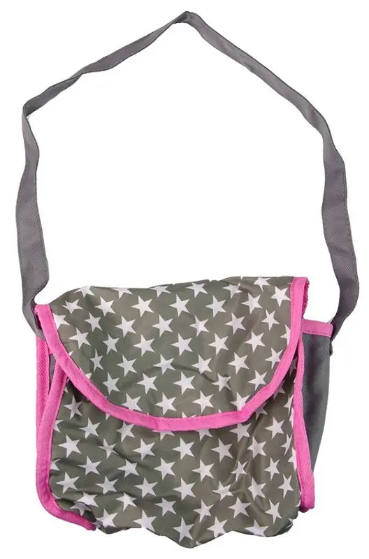 Коляска для куклы Alice Stars 14957 (Pink/Gray) - 6