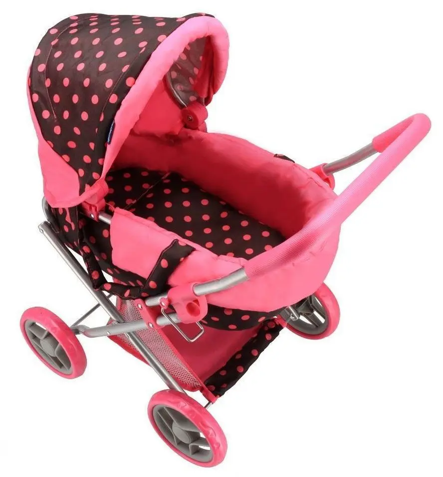 Коляска для кукол Baby Mix 16999 (Pink/Black) - 2